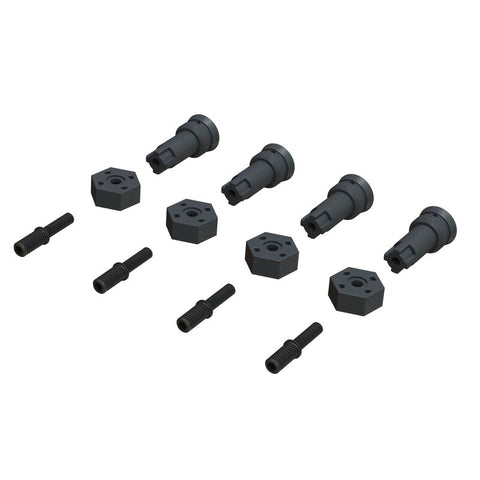 ARA311178 Wheel Axle and Hub Set-PARTS-Mike's Hobby