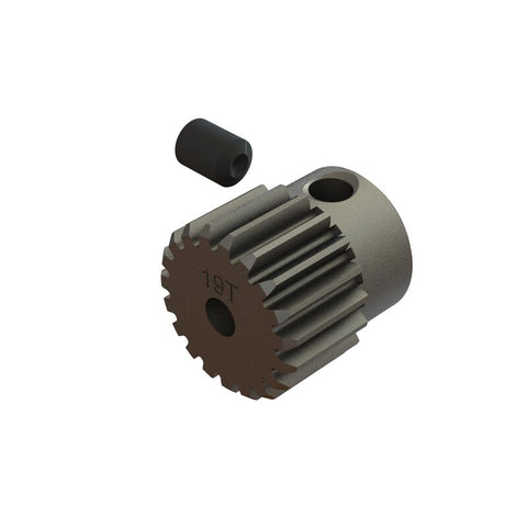 ARA311205 Pinion Gear 19T 0.5 MOD CNC 2.3mm Bore-PINION GEAR-Mike's Hobby