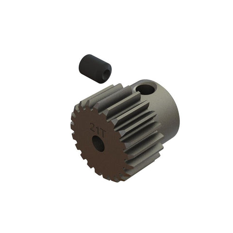 ARA311207 Pinion Gear 21T 0.5 MOD CNC 2.3mm Bore-PINION GEAR-Mike's Hobby