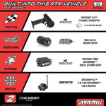 ARA3221S ARRMA 1/10 FURY MEGA 550 2WD Short Course Truck RTR with Battery & Charger-Cars & Trucks-Mike's Hobby