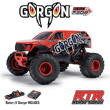 ARA3230ST2 1/10 ARRMA GORGON RED (Battery & Charger Included)-Cars & Trucks-Mike's Hobby