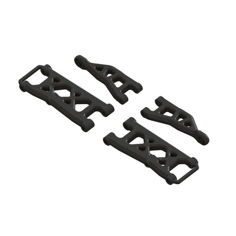 ARA330840 Rear Suspension Arm Set B: GROM-PARTS-Mike's Hobby