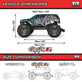 ARA3530 1/10 ARRMA GORGON 223S-Cars & Trucks-Mike's Hobby
