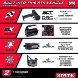 ARA3537 ARRMA 1/10 QUAKE 223S 2WD RTR Brushless Monster Truck-Cars & Trucks-Mike's Hobby