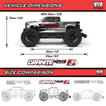 ARA4302V4 1/10 GRANITE 223S DSC 4X4 RTR Brushless Monster Truck-Cars & Trucks-Mike's Hobby