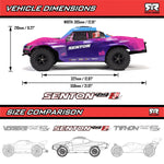 ARA4303V4 1/10 SENTON 223S BLX Brushless 4X4 Short Course Truck RTR with DSC-Cars & Trucks-Mike's Hobby