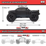 ARA4312V4 1/10 BIG ROCK 223S DSC 4X4 RTR Brushless Monster Truck-Cars & Trucks-Mike's Hobby
