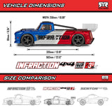 ARA4315V4 1/8 ARRMA INFRACTION 223S-Cars & Trucks-Mike's Hobby
