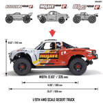 ARA4404 Arrma 1/8 MOJAVE 4X4 4S BLX Desert Truck RTR-Cars & Trucks-Mike's Hobby