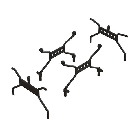 ARA480072 Lower Roll Cage Support Set-PARTS-Mike's Hobby