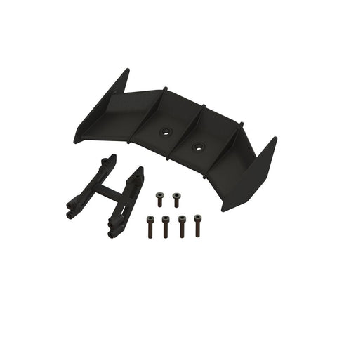 ARA480074 Rear Wing Set TYPHON GROM-PARTS-Mike's Hobby