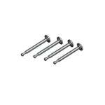 ARA713032 Shock Mount Pin 3x33mm Silver (4)-PARTS-Mike's Hobby