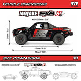 ARA7704V3T1 1/7 ARRMA MOJAVE 6S EXB