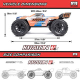 ARA8608V6 1/8 KRATON 6S 4X4 RTR Brushless Speed Truck V6-Cars & Trucks-Mike's Hobby