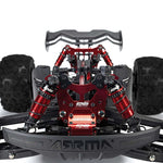 ARA8708V6T1 1/8 KRATON 6S EXB 4X4 RTR Brushless Speed Truck, BLACK-Cars & Trucks-Mike's Hobby