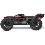 ARA8708V6T1 1/8 KRATON 6S EXB 4X4 RTR Brushless Speed Truck, BLACK-Cars & Trucks-Mike's Hobby