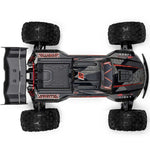 ARA8708V6T1 1/8 KRATON 6S EXB 4X4 RTR Brushless Speed Truck, BLACK-Cars & Trucks-Mike's Hobby