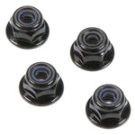 ARAC9810 AR708001 Flange Lock Nuts 4mm (4)-HARDWARE-Mike's Hobby