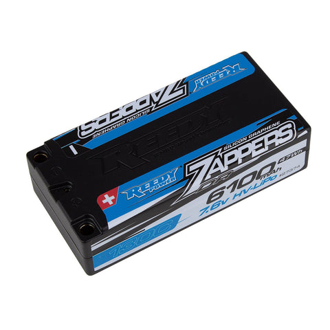 ASC27374 7.6V 6100mAh 2S 130C Zappers DR Shorty LiVH Battery-LiPo Battery-Mike's Hobby