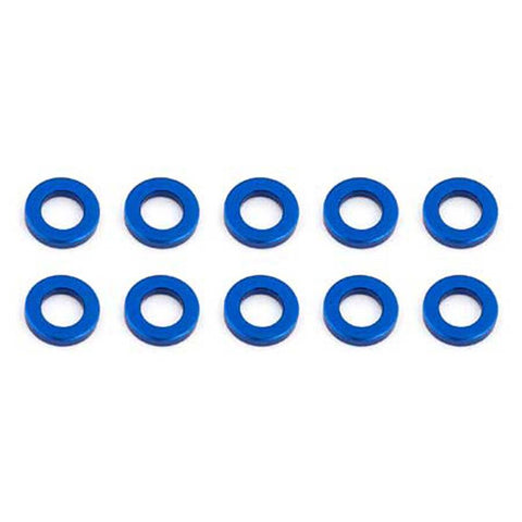 ASC31382 Team Associated 5.5x1.0mm Aluminum Ball Stud Washer (Blue) (10)-HARDWARE-Mike's Hobby