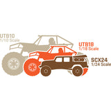AXI-1750 Axial 1/18 UTB18 Capra 4WS 4WD Trail Buggy RTR with Battery & Charger-1/18 CRAWLERS-Mike's Hobby