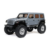 AXI00002V3 1/24 SCX24 Jeep Wrangler JLU 4X4 Rock Crawler Brushed RTR-1/24TH SCALE CRAWLER-Mike's Hobby