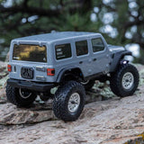 AXI00002V3 1/24 SCX24 Jeep Wrangler JLU 4X4 Rock Crawler Brushed RTR-1/24TH SCALE CRAWLER-Mike's Hobby
