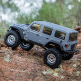 AXI00002V3 1/24 SCX24 Jeep Wrangler JLU 4X4 Rock Crawler Brushed RTR-1/24TH SCALE CRAWLER-Mike's Hobby
