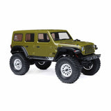 AXI00002V3 1/24 SCX24 Jeep Wrangler JLU 4X4 Rock Crawler Brushed RTR-1/24TH SCALE CRAWLER-Mike's Hobby