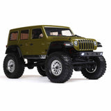 AXI00002V3 1/24 SCX24 Jeep Wrangler JLU 4X4 Rock Crawler Brushed RTR-1/24TH SCALE CRAWLER-Mike's Hobby