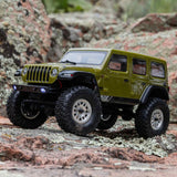 AXI00002V3 1/24 SCX24 Jeep Wrangler JLU 4X4 Rock Crawler Brushed RTR-1/24TH SCALE CRAWLER-Mike's Hobby