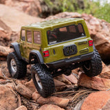 AXI00002V3 1/24 SCX24 Jeep Wrangler JLU 4X4 Rock Crawler Brushed RTR-1/24TH SCALE CRAWLER-Mike's Hobby