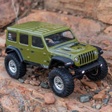 AXI00002V3 1/24 SCX24 Jeep Wrangler JLU 4X4 Rock Crawler Brushed RTR-1/24TH SCALE CRAWLER-Mike's Hobby