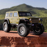 AXI00002V3 1/24 SCX24 Jeep Wrangler JLU 4X4 Rock Crawler Brushed RTR-1/24TH SCALE CRAWLER-Mike's Hobby