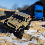 AXI00005 1/24 SCX24 Jeep JT Gladiator 4WD Rock Crawler Brushed RTR-1/24TH SCALE CRAWLER-Mike's Hobby