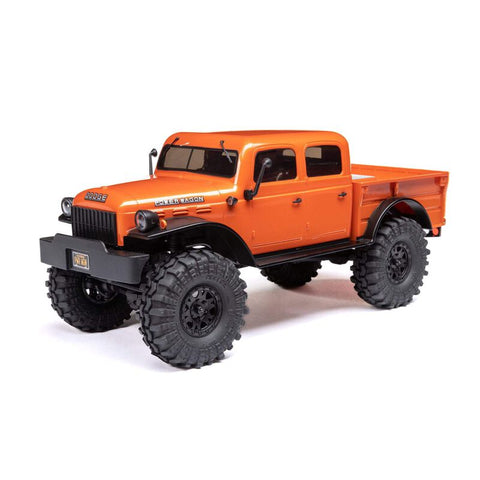 AXI00007 1/24 SCX24 Dodge Power Wagon 4X4 Rock Crawler Brushed RTR-1/24TH SCALE CRAWLER-Mike's Hobby