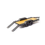 AXI00009 SCX24 Flat Bed Vehicle Trailer with LED Taillights:1/24th-PARTS-Mike's Hobby