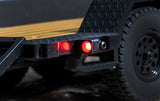 SCX24 Flat Bed Vehicle Trailer with LED Taillights:1/24th-1/24TH SCALE CRAWLER-Mike's Hobby