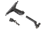 AXI00009 SCX24 Flat Bed Vehicle Trailer with LED Taillights:1/24th-PARTS-Mike's Hobby