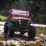 AXI03008 1/10 SCX10 III Jeep CJ-7 4X4 RTR Brushed Rock Crawler-Cars & Trucks-Mike's Hobby