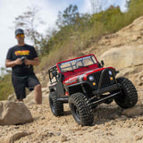 AXI03008 1/10 SCX10 III Jeep CJ-7 4X4 RTR Brushed Rock Crawler-Cars & Trucks-Mike's Hobby