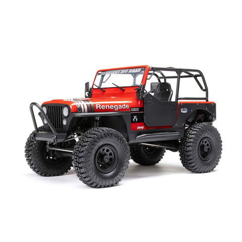 AXI03008 1/10 SCX10 III Jeep CJ-7 4X4 RTR Brushed Rock Crawler-Cars & Trucks-Mike's Hobby