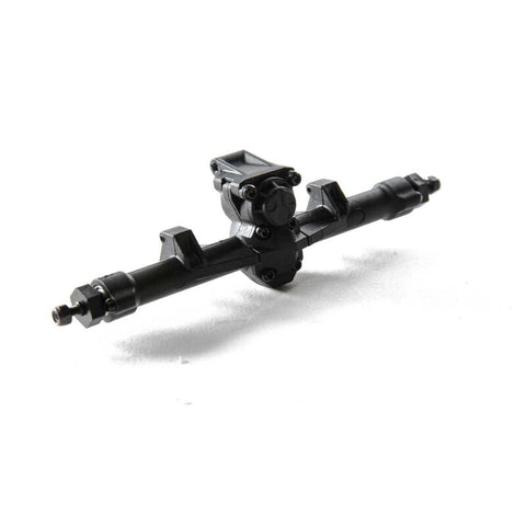 AXI31610 Straight Axle, Rear, Assembled: SCX24, AX24-PARTS-Mike's Hobby