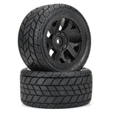 DTX564210 1/6 Bandito 2.0 F/R 5.7" Monster Truck Tires MTD 24mm Blk Ripper (2)-WHEELS AND TIRES-Mike's Hobby