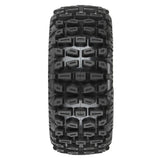 DTX565110 Duratrax 1/10 Brutus F/R 2.8" Monster Truck Tires MTD 12mm Black Ripper (2)-WHEELS AND TIRES-Mike's Hobby
