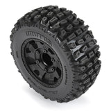DTX565110 Duratrax 1/10 Brutus F/R 2.8" Monster Truck Tires MTD 12mm Black Ripper (2)-WHEELS AND TIRES-Mike's Hobby
