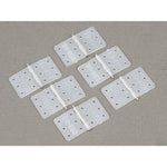 DUB116 DUBRO Hinge, Nylon (6)-PARTS-Mike's Hobby