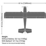 EFL-3352 Timber 1.5m 10th Anniversary Special Edition BNF Basic with AS3X+ and SAFE Select-Planes-Mike's Hobby