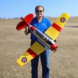 EFL08750 E-Flite SNJ-5/AT-6 Texan 1.5m BNF Basic with AS3X+ and SAFE Select-Planes-Mike's Hobby