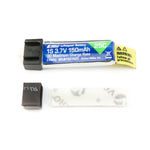 EFLB1501S25 3.7V 150mAh 1S 25C LiPo Battery: PH 1.25 (Ultra Micro)-LiPo Battery-Mike's Hobby